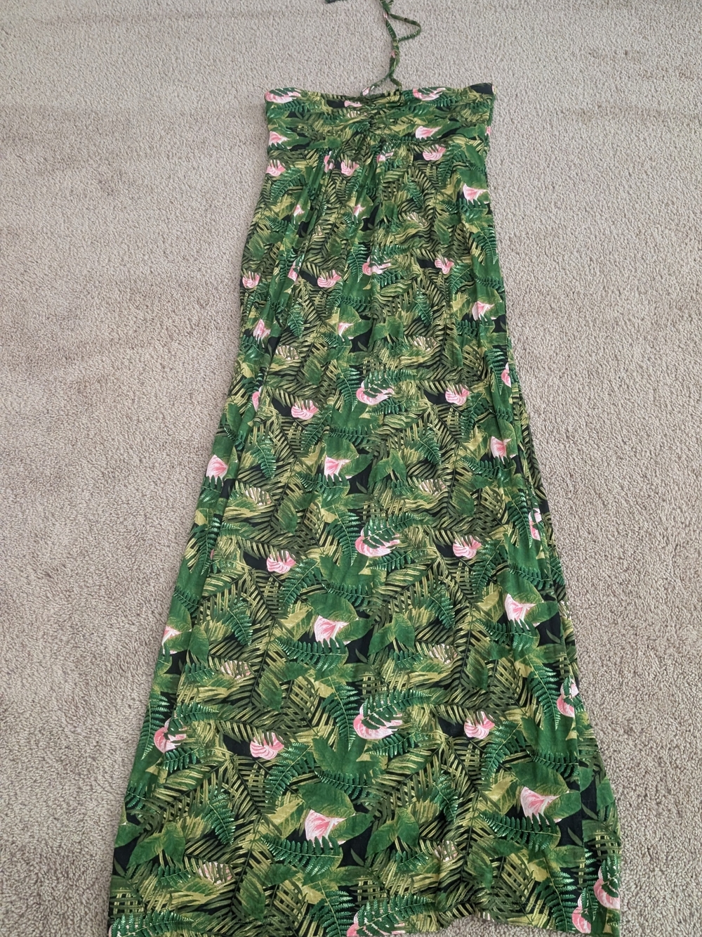 Tropical Maxi Dress